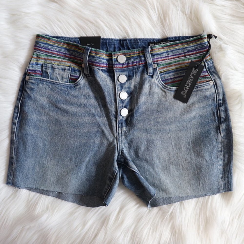NEW BLANKNYC The Varick Kick Flare Shorts Sz 26